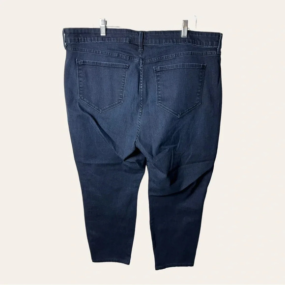 1578. NYDJ AMI SKINNY LEGGING JEANS SIZE 20W DARK WASH IN COLOR‎ - Picture 8 of 10